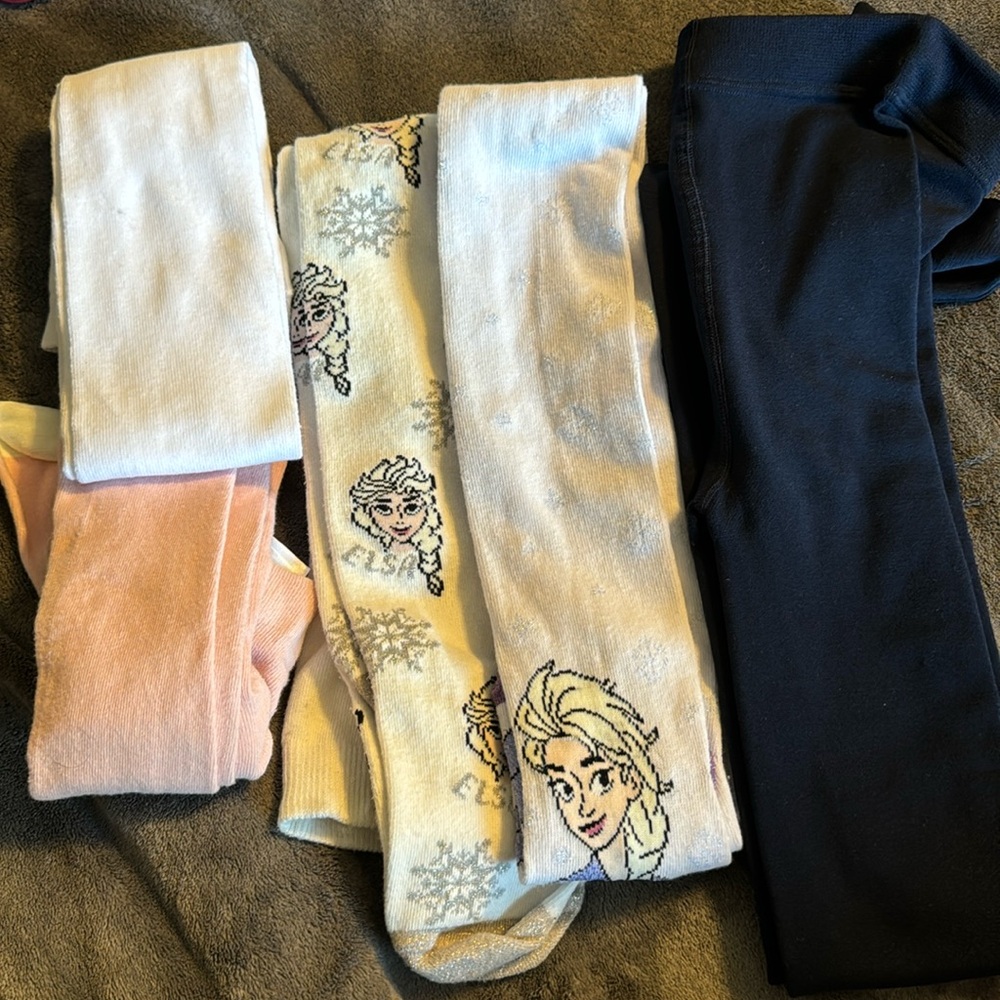 Tights Lot includes Elsa